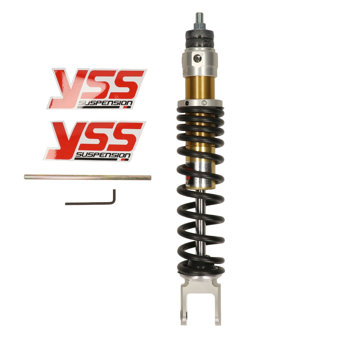 Schokbreker Achter YSS Gasgevuld E-Serie Piaggio & Vespa 310MM