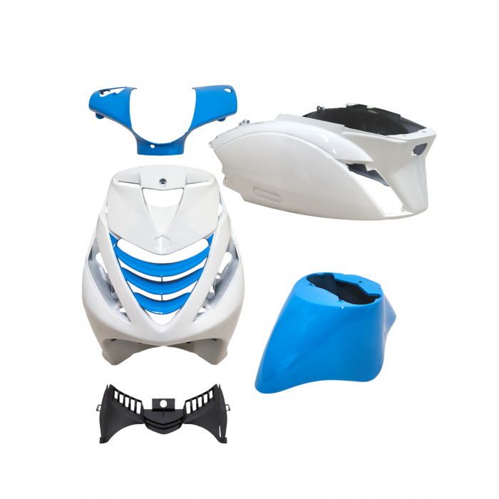 Kappenset SP model Blauw/Wit (Polini) DMP Zip2000