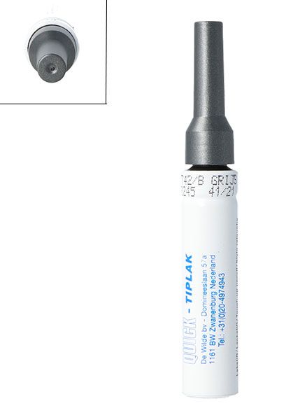 Lakstift grijs 742/B titanio 12mL Piaggio