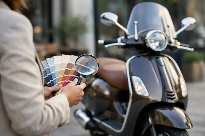 Bougie scooter kleur beoordelen: zo doe je dat