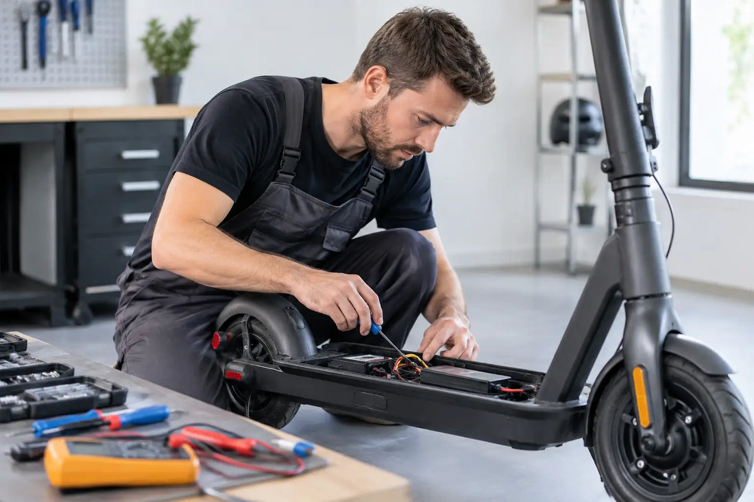 Elektrische scooter reparatie: diagnose en aanpak