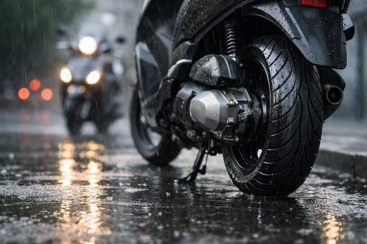 Beste scooterbanden voor nat weer kiezen
