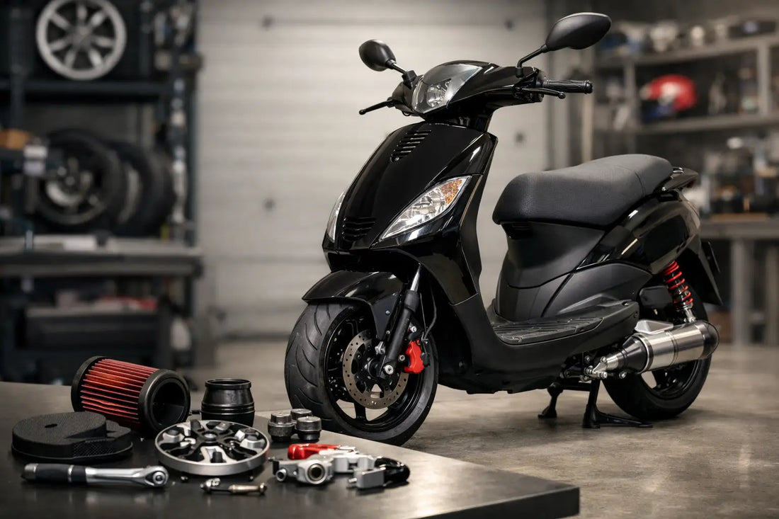 8 beste Piaggio Zip upgrades die echt werken
