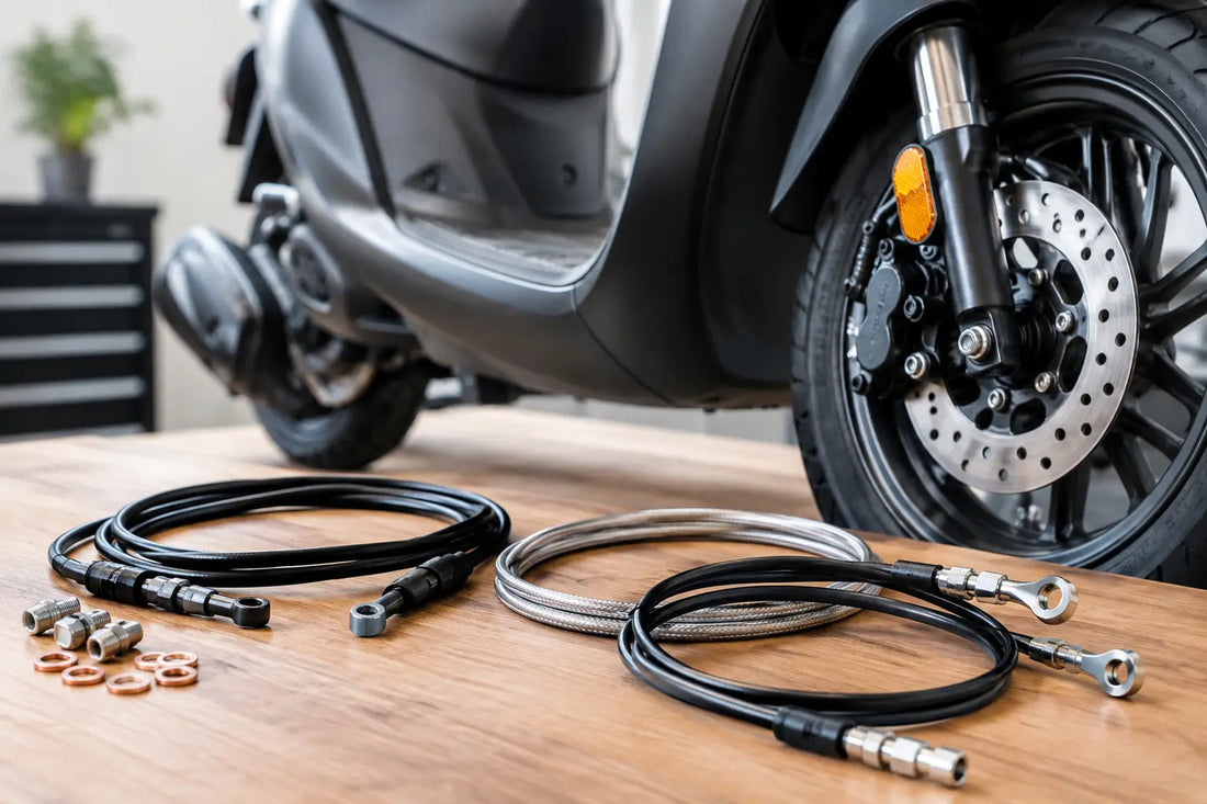 Hoe kies je remleiding voor jouw scooter?