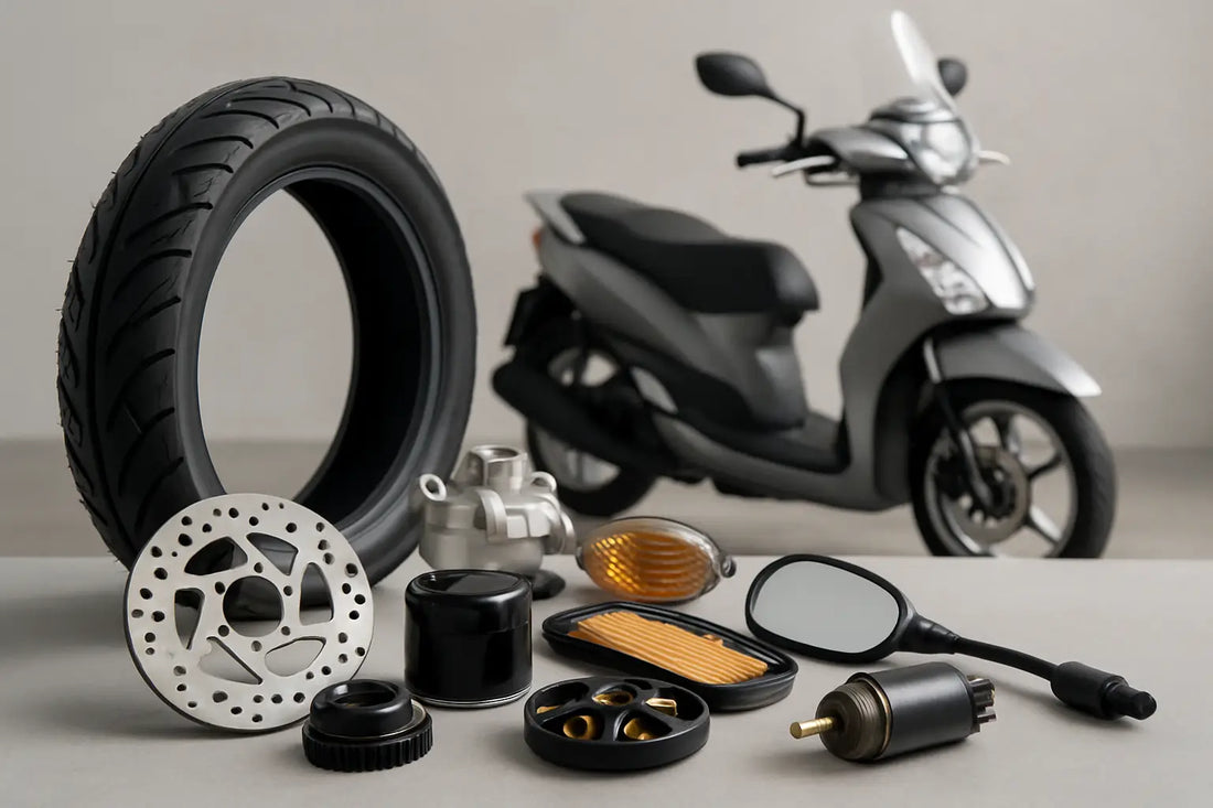Gewilde scooter onderdelen top 10 voor NL rijders