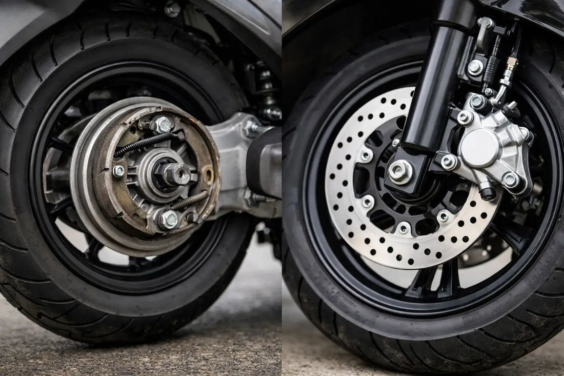 Scooter trommelrem of schijfrem kiezen?