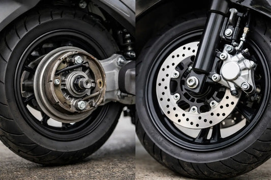 Scooter trommelrem of schijfrem kiezen?
