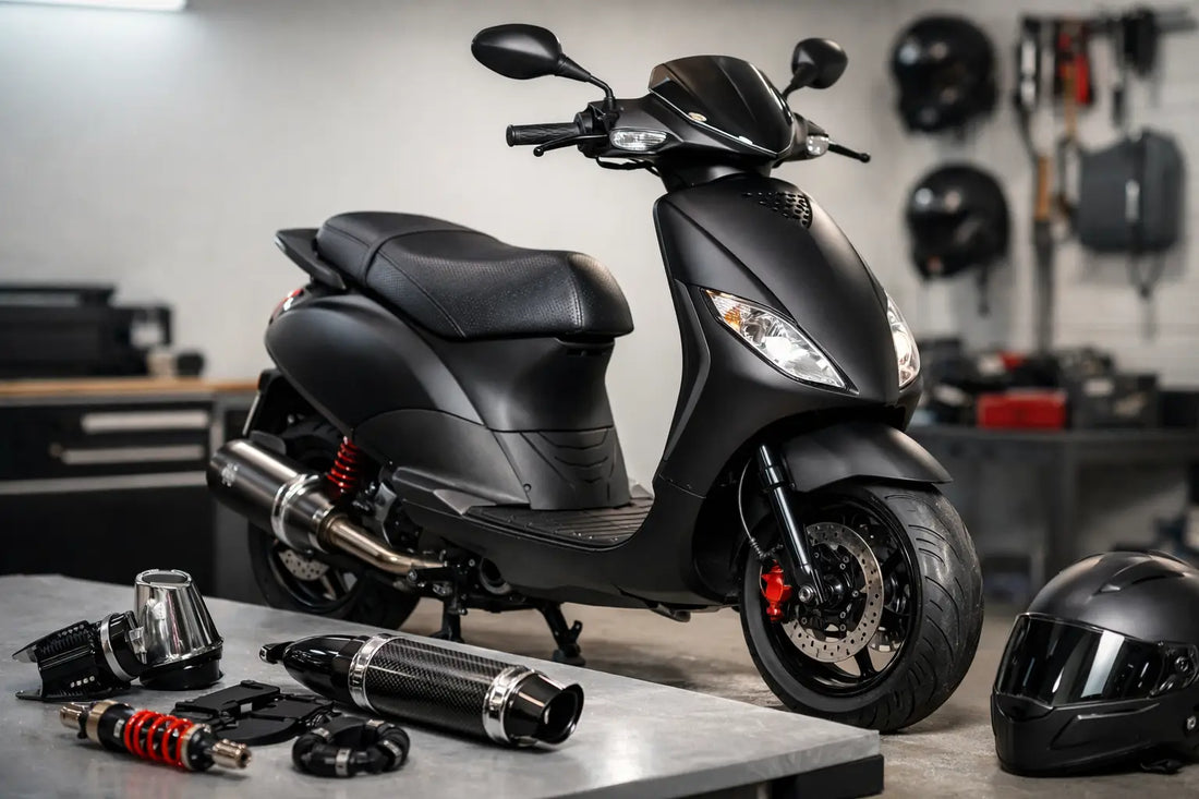 8 beste upgrades voor Piaggio Zip