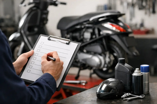 Scooter onderhoudsschema maken in 7 stappen