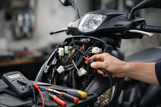 Handleiding scooter kabelboom storingen