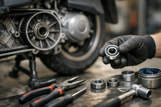 Scooter lagers zelf vervangen? Zo pak je het aan