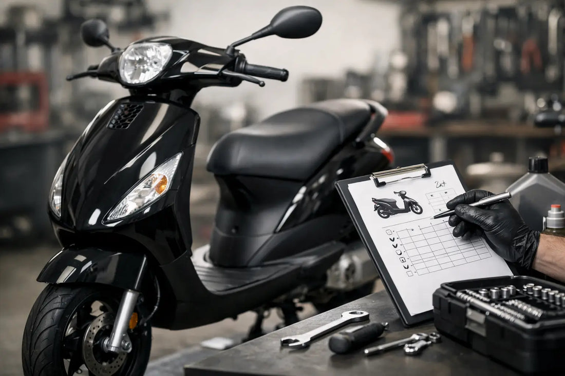 Handleiding Piaggio Zip onderhoudsschema