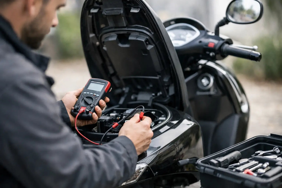 Praktijkvoorbeeld scooter startproblemen opgelost