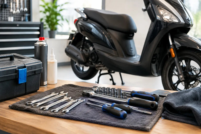 Scooter onderhoud gereedschap dat echt werkt