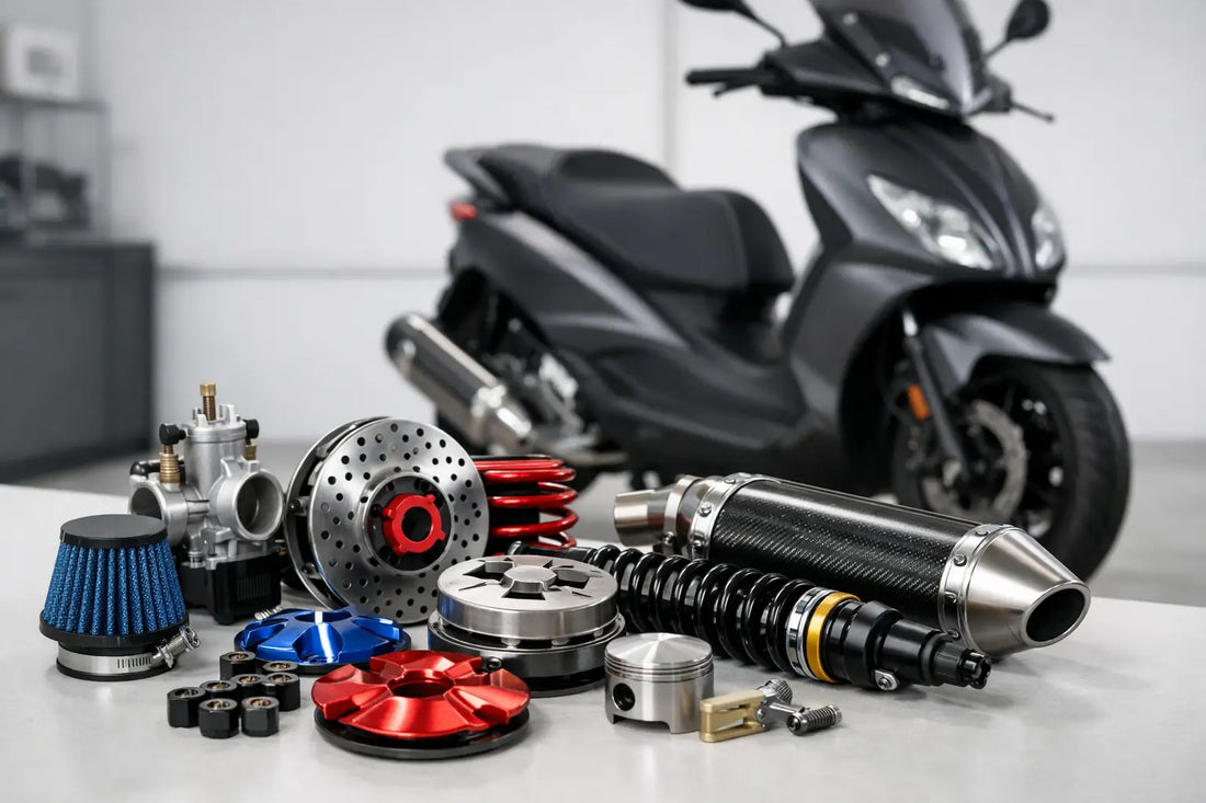 Populaire performance parts voor Piaggio