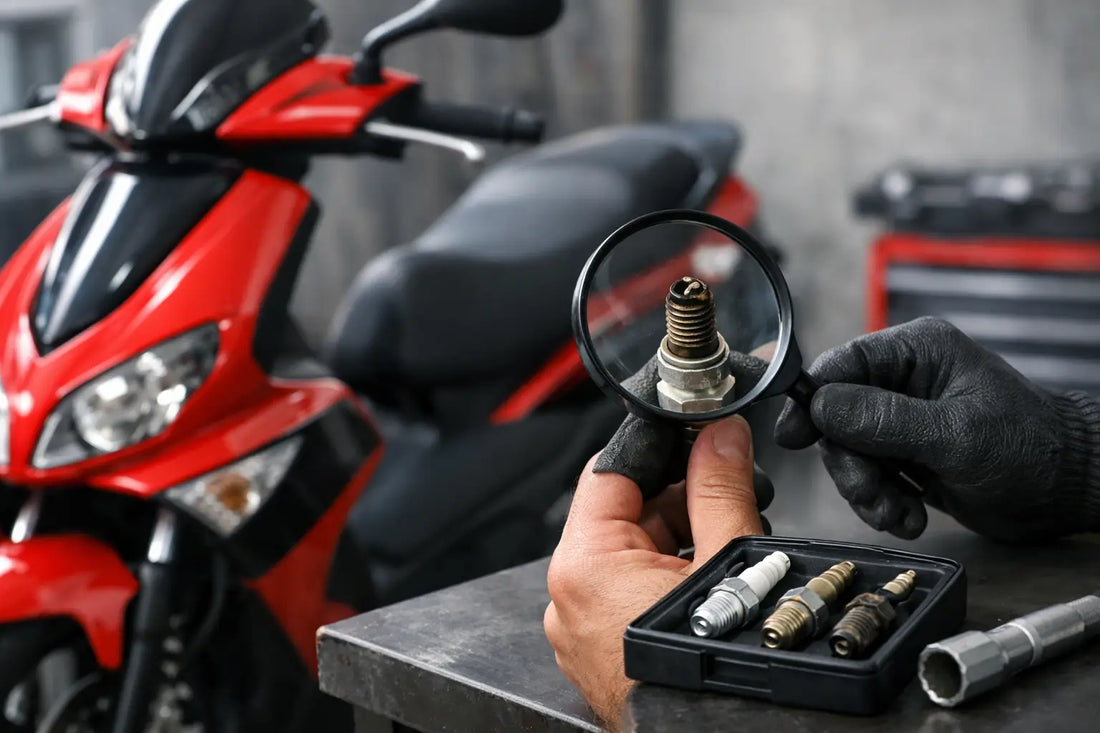 Gilera Runner bougiebeeld aflezen uitgelegd