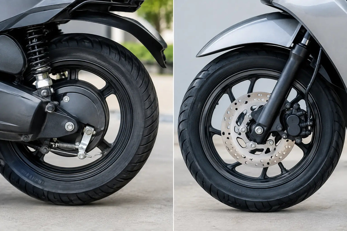 Trommelrem versus schijfrem scooter uitgelegd