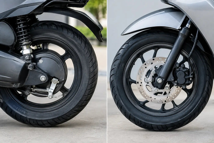 Trommelrem versus schijfrem scooter uitgelegd