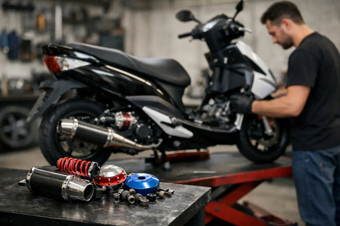 Scooter tuning: sneller zonder miskopen