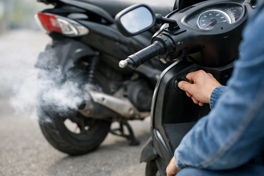Waarom scooter slecht aanslaat