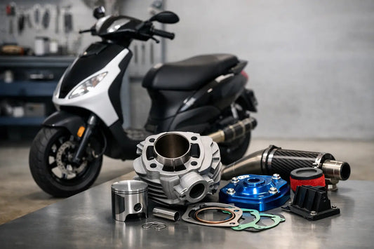 Setup guide Piaggio Zip 2T sport cilinder
