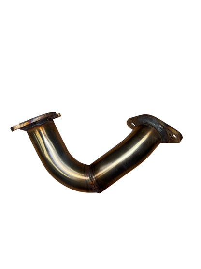RVS uitlaatbocht Piaggio 125-180CC Turbokit