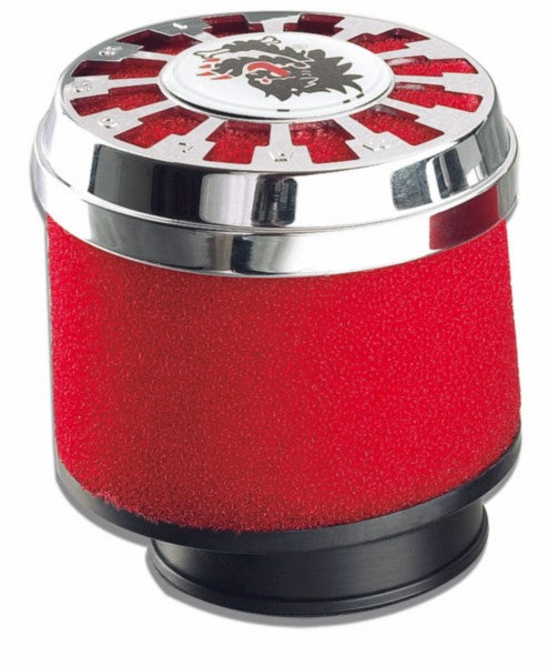 Powerfilter e13 recht 42-58mm rood Malossi