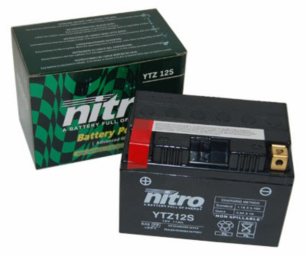 Accu YTX12S (NTZ12S) gel 11amp nitro