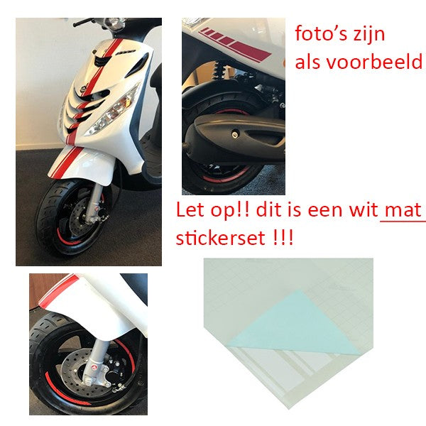 Stickerset Zip2000 sport 14-delig Div-kleuren