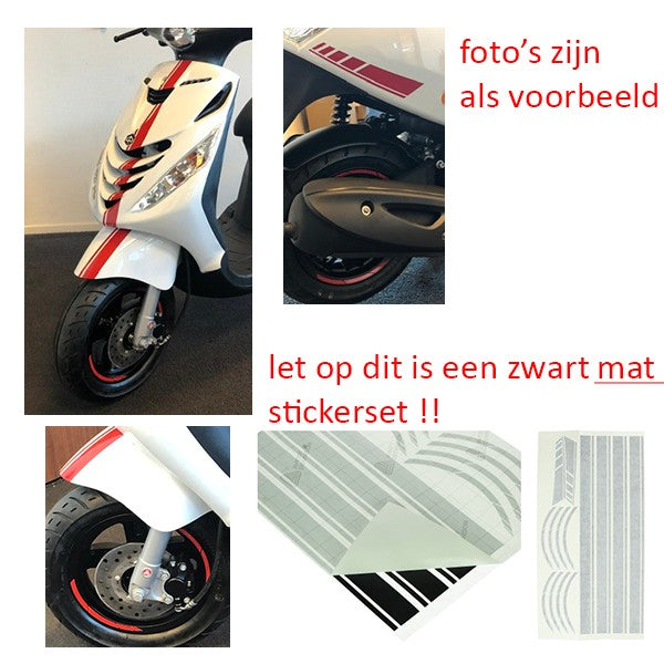 Stickerset Zip2000 sport 14-delig Div-kleuren