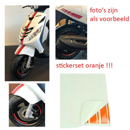 Stickerset Zip2000 sport 14-delig Div-kleuren