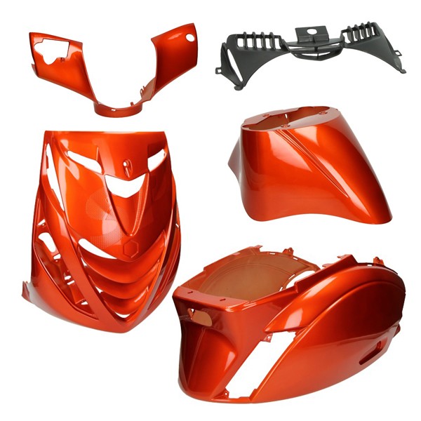 Kappenset model SP EVO-1 zip2000 amber glans DMP 5-delig