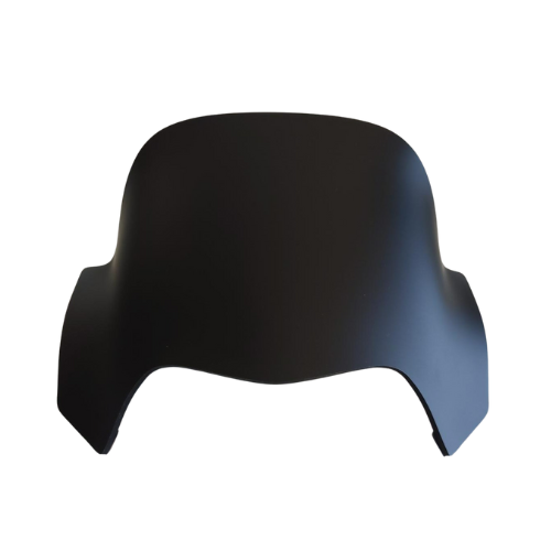 Windscherm Laag Indo Style Mat Zwart voor Piaggio Zip