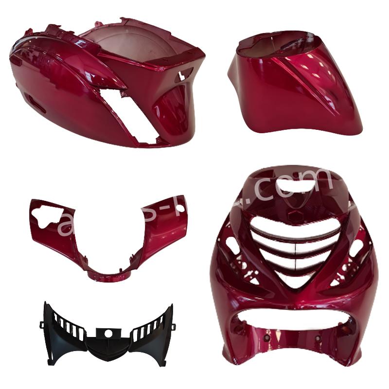 Kappenset Zip2000 Candy Red