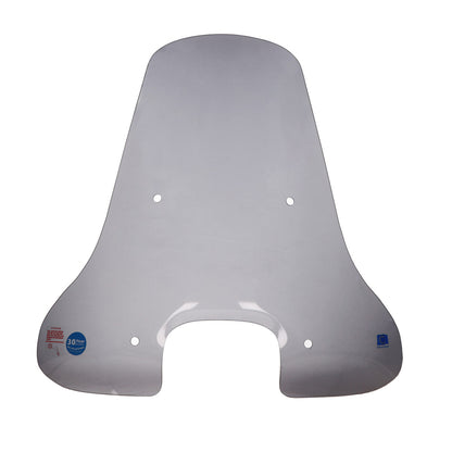 Windscherm Regia met bevestigingsset hoog vierkante koplamp (made in EU) 73cm smoke agm VX50s, BTC Riva Sport, china vespa S