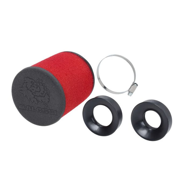 Malossi E16 Powerfilter Rood - Ø28-35mm voor Dell'Orto Carburateurs (0413260)