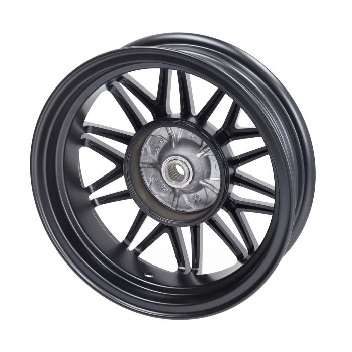 Velgenset Special Oversize Fast Arrow Pro 12+11 Inch Mat Zwart Zip2000, Zip 2T, Zip 4T