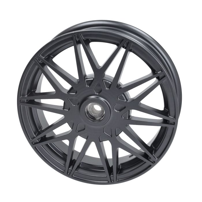 Velgenset Special Oversize Fast Arrow Pro 12+11 Inch Mat Zwart Zip2000, Zip 2T, Zip 4T
