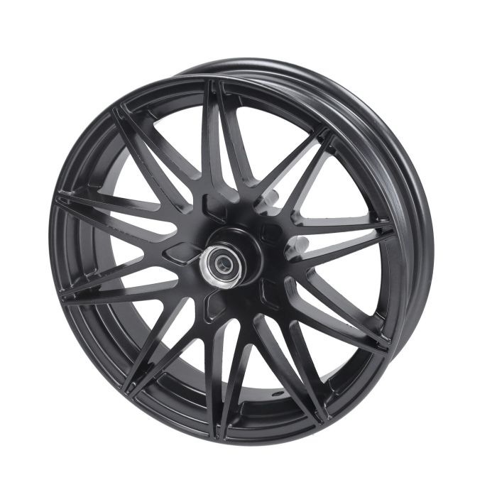 Velgenset Special Oversize Fast Arrow Pro 12+11 Inch Mat Zwart Zip2000, Zip 2T, Zip 4T
