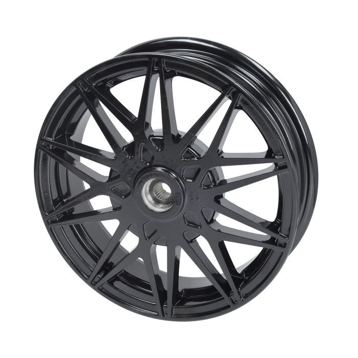 Velgenset Special Oversize Fast Arrow Pro 12+11 Inch Glans Zwart Zip2000, Zip 2T, Zip 4T