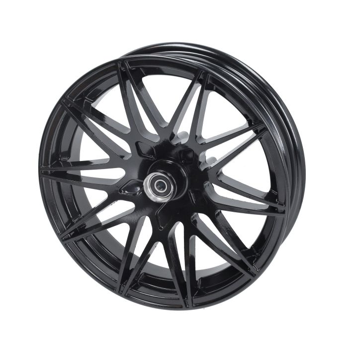 Velgenset Special Oversize Fast Arrow Pro 12+11 Inch Glans Zwart Zip2000, Zip 2T, Zip 4T