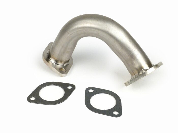 Uitlaatbocht BGM PRO rvs 35mm dragster 125/180, hexagon 125/150, skipper 125/150, runner 125cc 2t, runner 180cc 2t bgm0050