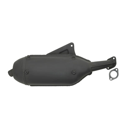 Uitlaat sito 2t gilera (model SM06) zwart dragster 125/180, hexagon 125/150, runner 125cc, runner 180cc, skipper 125/150 0213