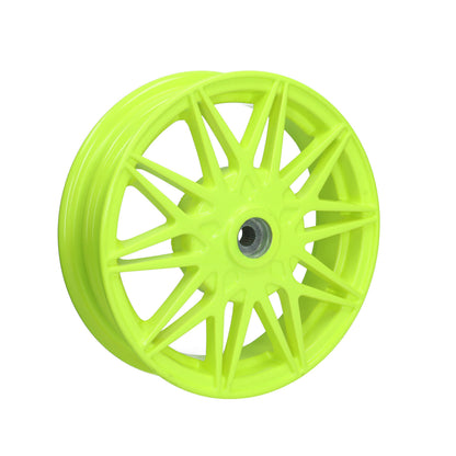 Velgenset Special Oversize Fast Arrow Pro 12+11 Inch Fluor geel Zip2000, Zip 2T, Zip 4T