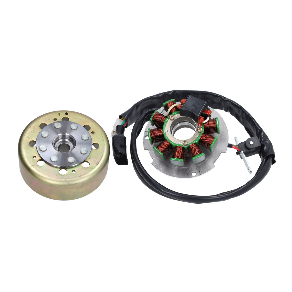 Ontsteking + Vliegwiel 125-180 2T Piaggio/Gilera