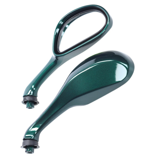 Spiegelset British Racing Green  – Vespa Zip 2000 / Gilera Runner – Links & Rechts