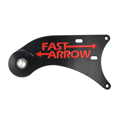 Brace / torsen Fast Arrow Pro cnc gefreesd kort carter zwart piaggio, zip 2t , zip sp, zip2000, zip 4t