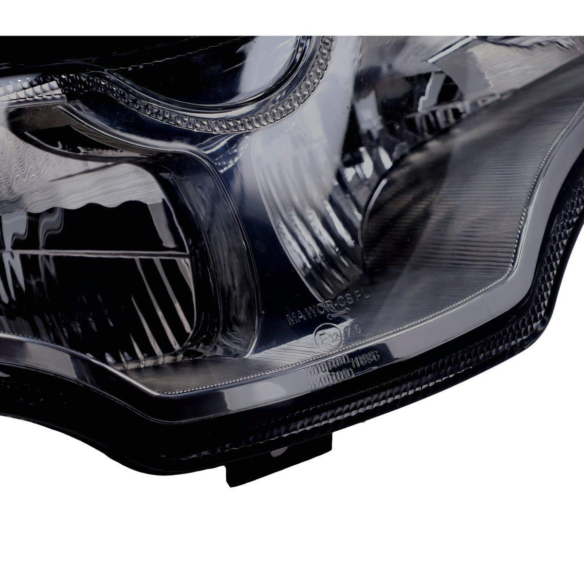 Koplamp E-mark origineel model H1,H7,T10 fitting smoke gilera runner 50/125/180, runner 294382