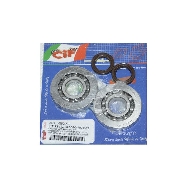 Lager+keerringset krukas CIF 125-180CC 2T