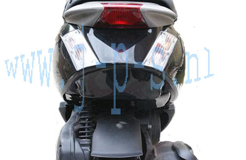 Underseat glans zwart Zip2000 2T / 4T
